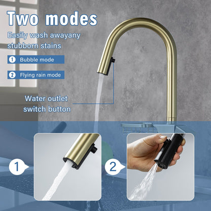Cincosky High Arc Pull Down Kitchen Faucet