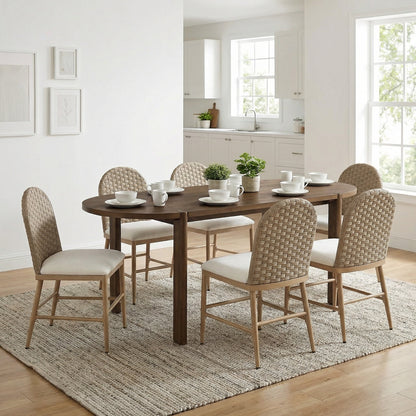 Rustic Farmhouse Dining Table and Chairs