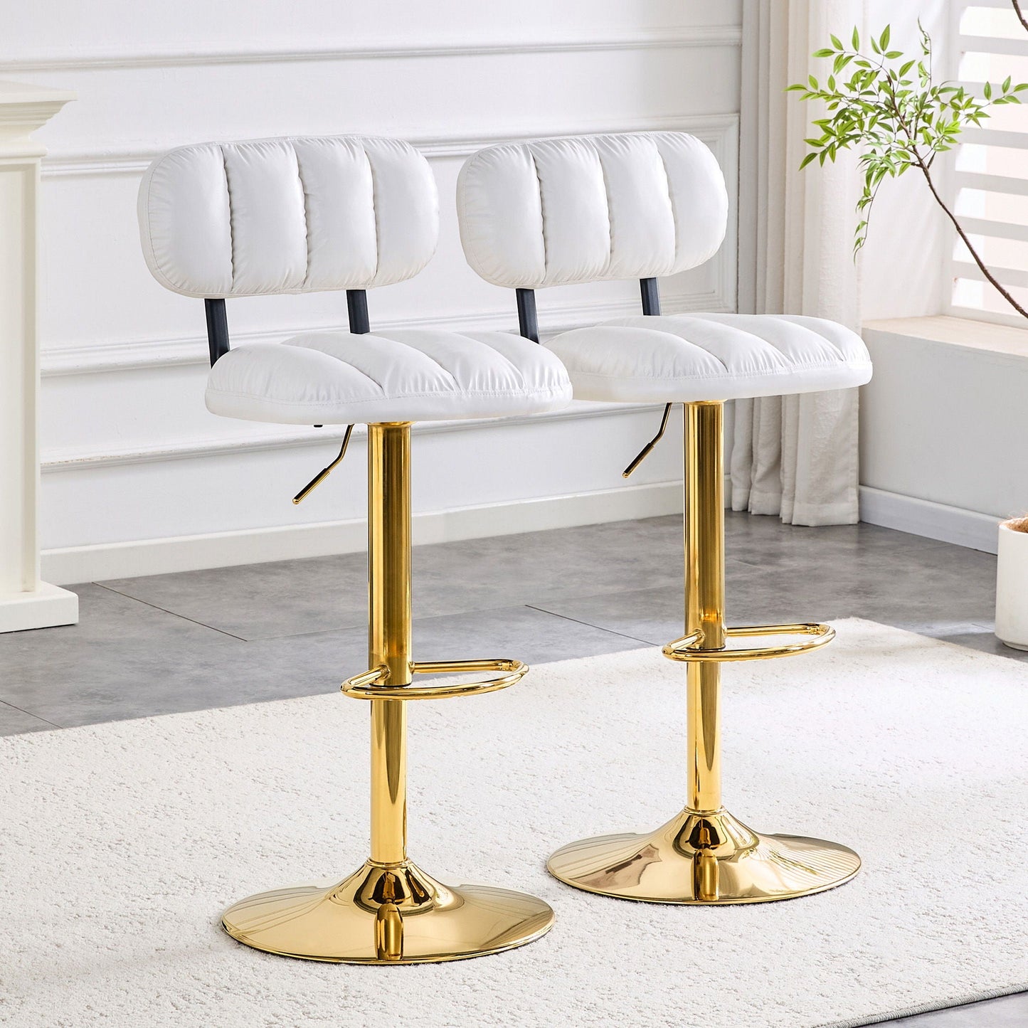 Adjustable Bar Stools For Kitchen Island Set