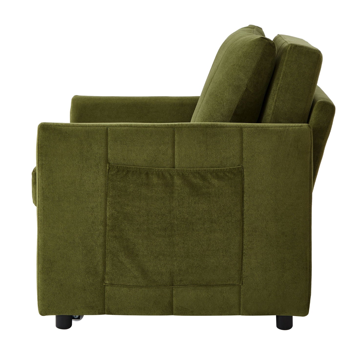 Convertible Sleeper Sofa and Storage Pockets