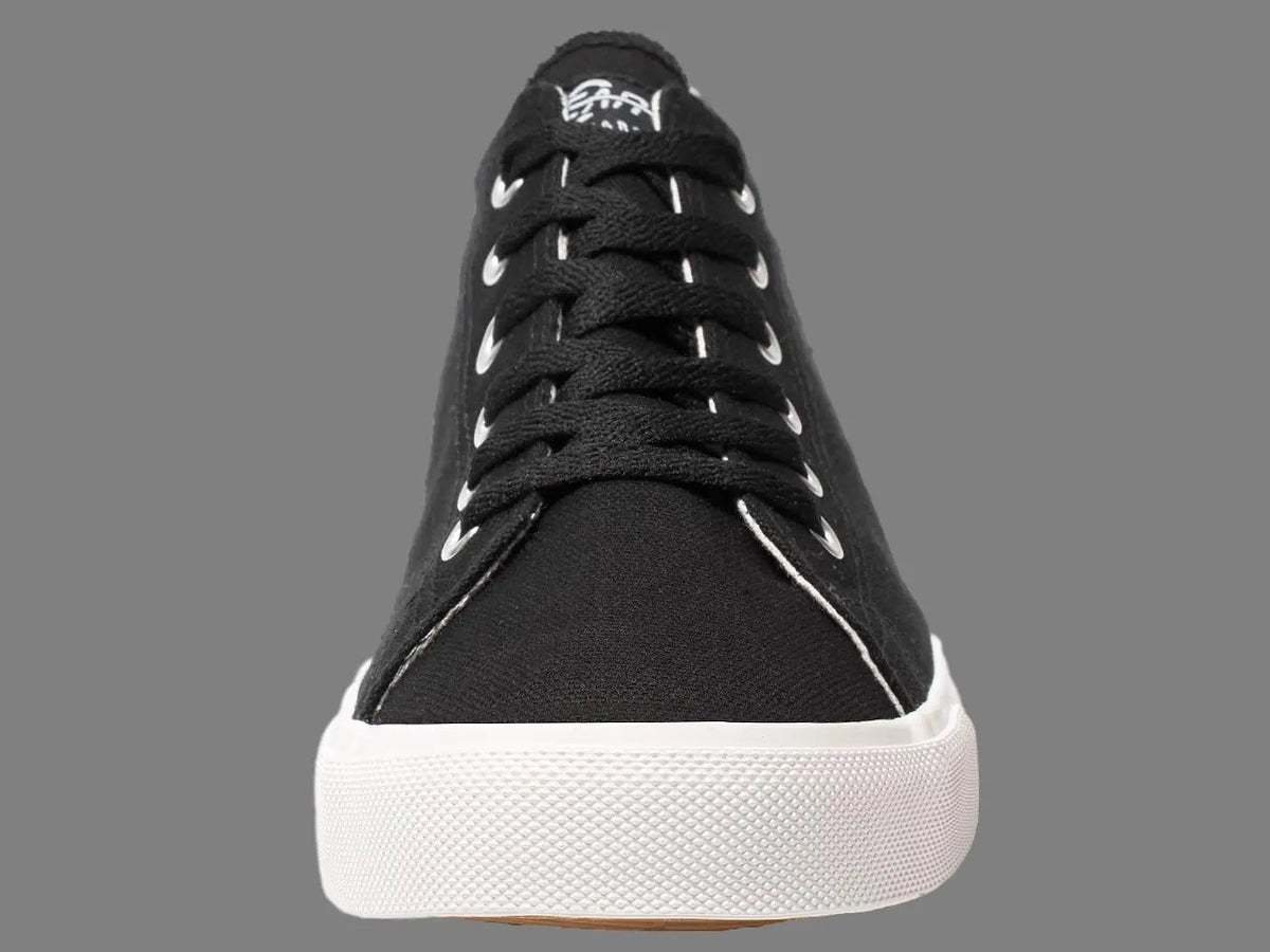 Fear0 NJ Retro black/white skateboard sneakers, canvas upper, men Mercantile Mountain on Tampa Home & Garden Store