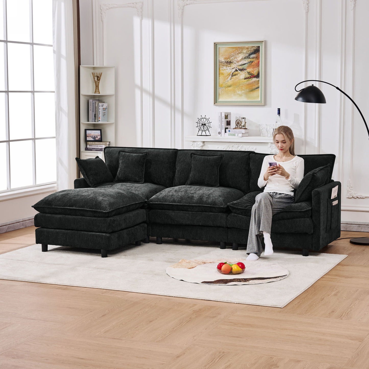 The Luxury Modular Sofa and Reconfigurable Layout