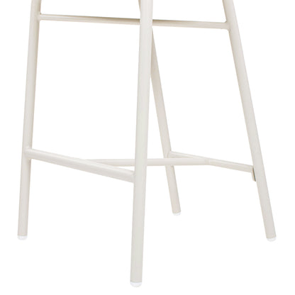 Santorini Wicker Back Outdoor Bar Stool Set of 2