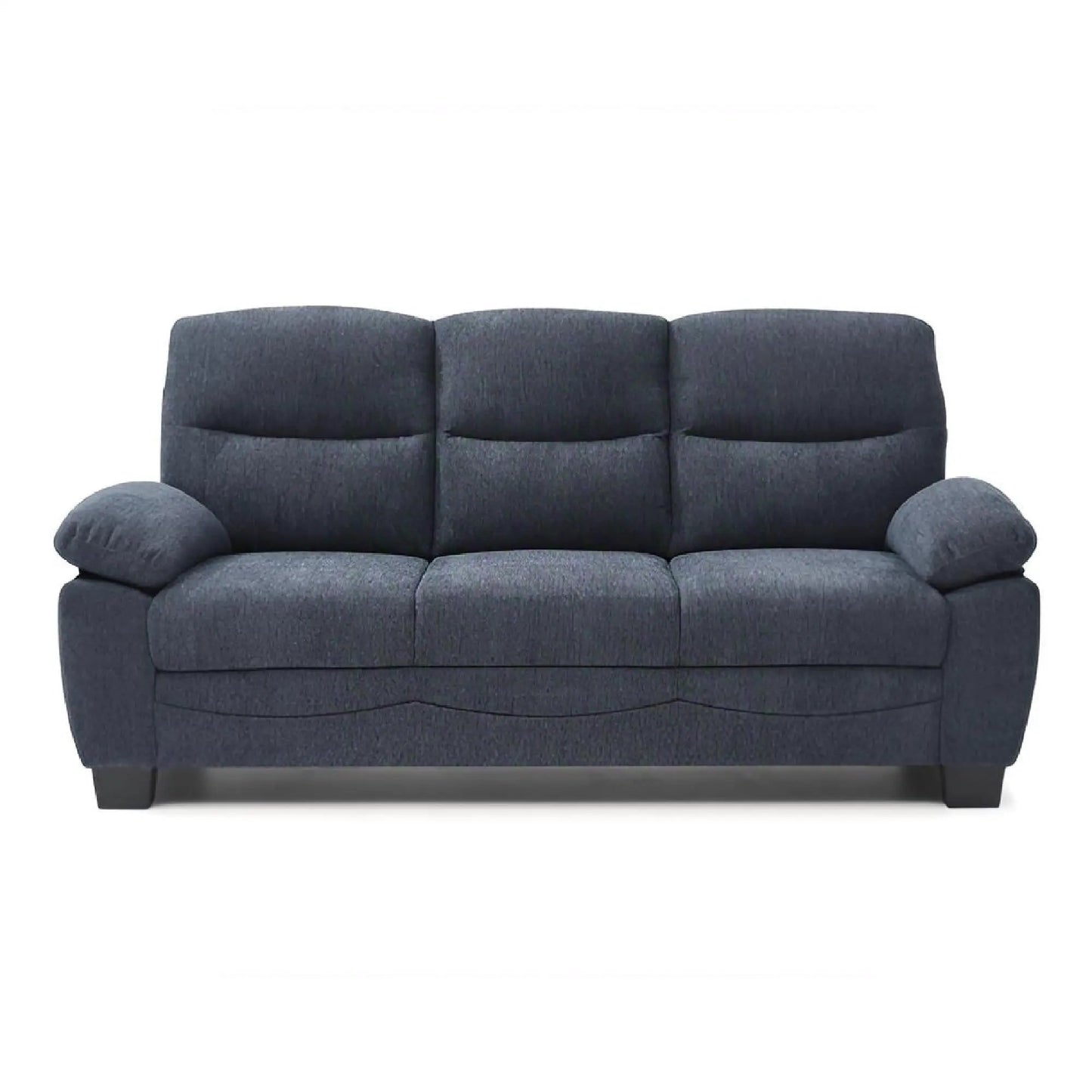 Summerton Sofa with Pillow Top Arms in dark denim fabric by Unique Piece Furniture on Tampa Home & Garden Store
