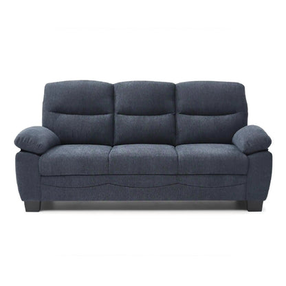 Summerton Sofa with Pillow Top Arms in dark denim fabric by Unique Piece Furniture on Tampa Home & Garden Store