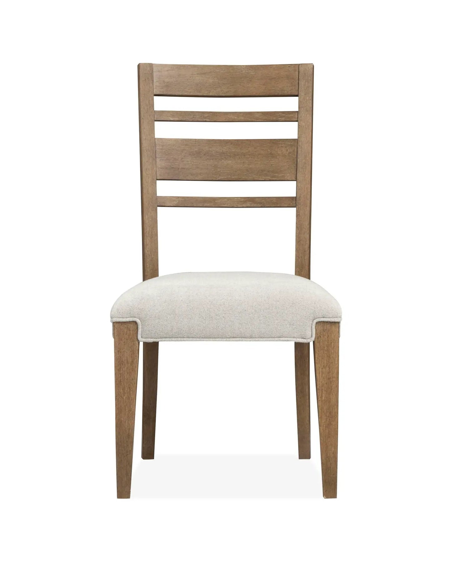 Plum Creek Upholstered Side Chair With Wood Back