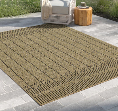 Natural Earth Jute And Indoor Outdoor Rug