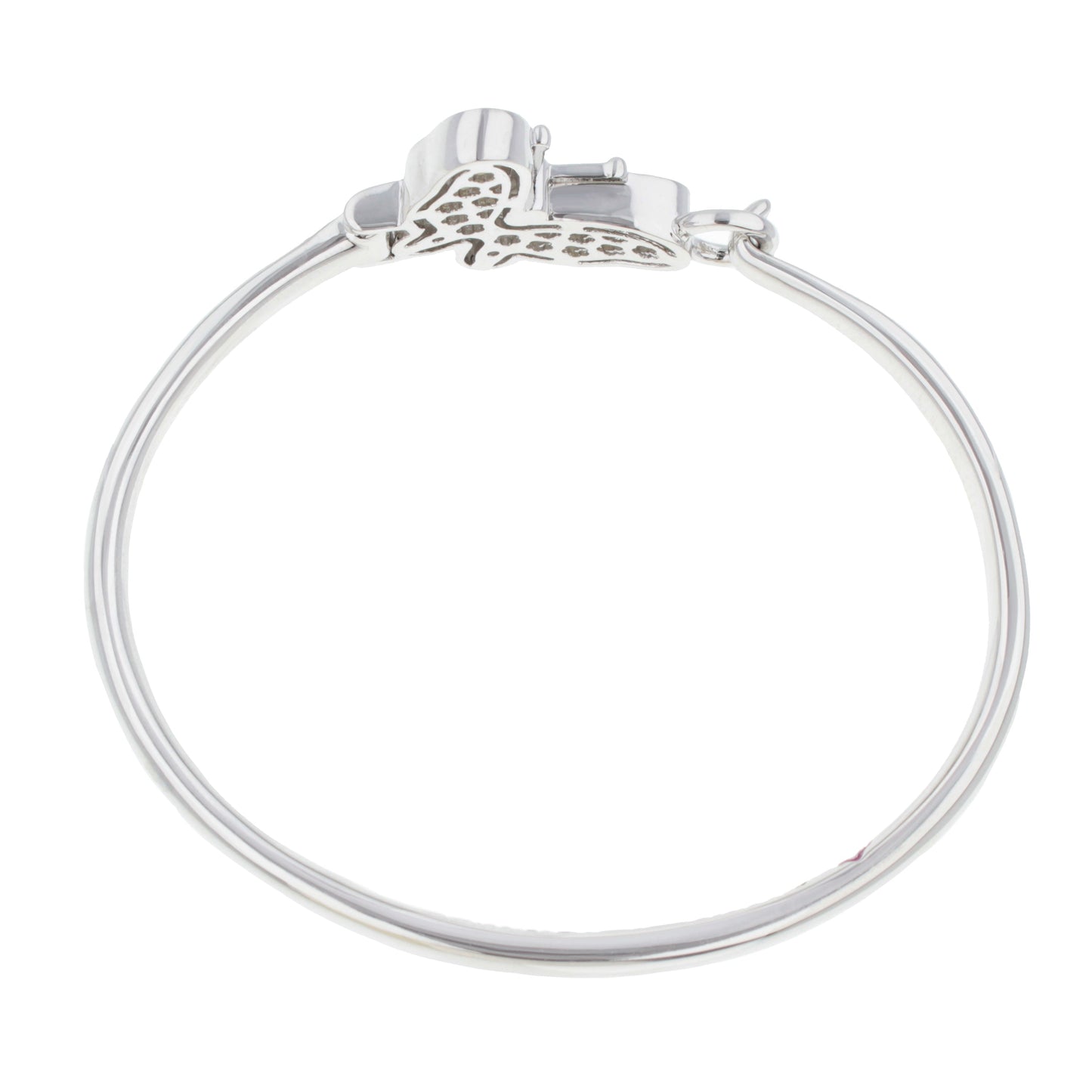 Mariposa Bangle, silver butterfly motif bracelet from Lauren G Adams Collections on Tampa Home & Garden Store