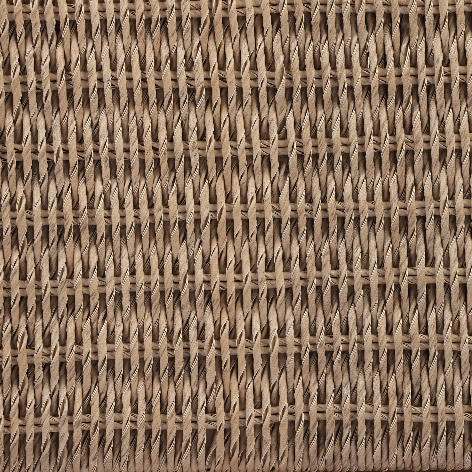 Patio seating natural wicker weave close-up texture on Tampa Home & Garden Store