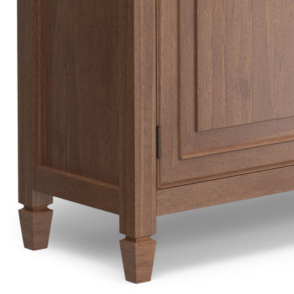 Connaught entryway storage cabinet HouseOfZazla brown wood accent cabinet with paneled door on Tampa Home & Garden Store