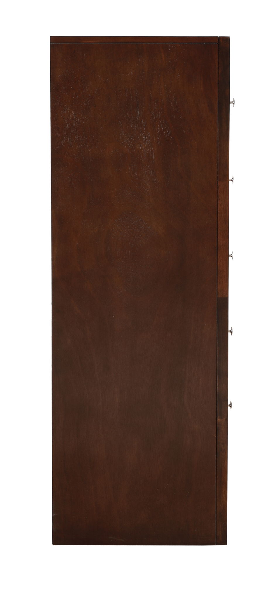Accent Chest with Molded Resin Drawers by HouseOfZazla in dark wood finish with metal knobs on Tampa Home & Garden Store