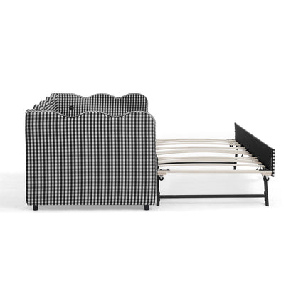 Gingham Wave Daybed And Usb Charging Port