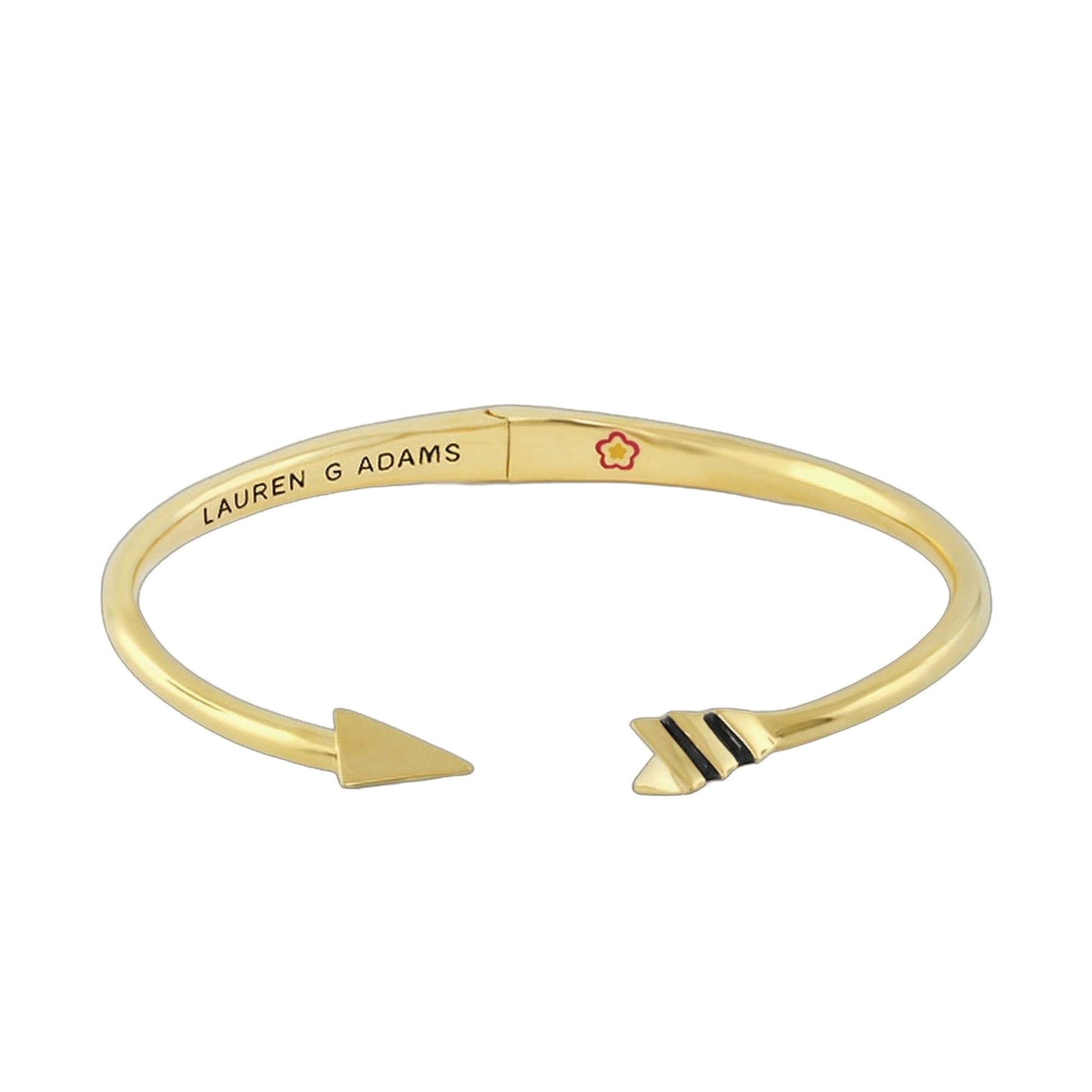 Open Arms Arrow hinged gold-tone bracelet by Lauren G Adams on Tampa Home & Garden Store