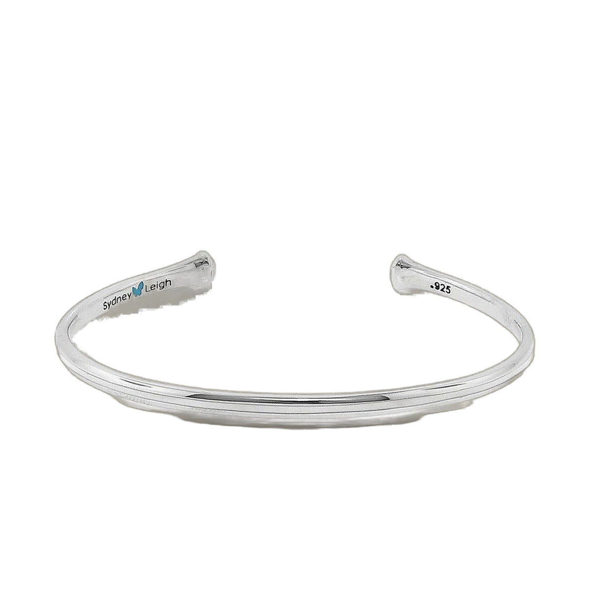 Sydney Leigh Enamel Bangle Sterling silver bangle with blue enamel butterfly by Lauren G Adams on Tampa Home & Garden Store