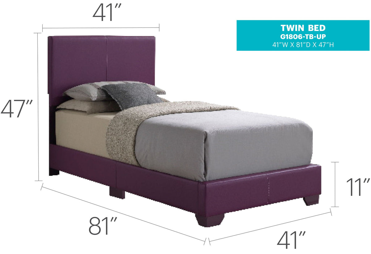 Glory Aaron Queen Platform Bed for a Bedroom