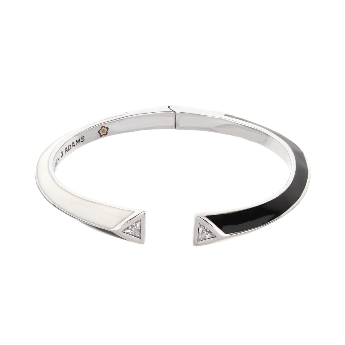 Petit Gateau Bangle pavé tip bracelet Lauren G Adams on Tampa Home & Garden Store