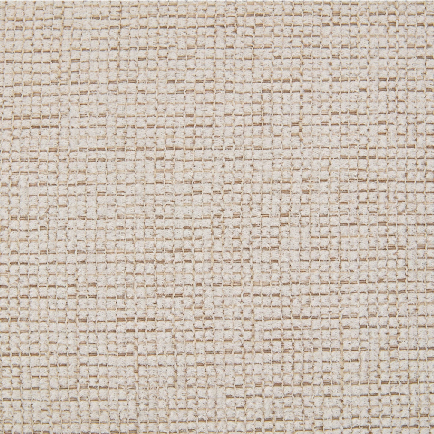 Sectional sofa upholstery beige woven fabric texture close-up on Tampa Home & Garden Store