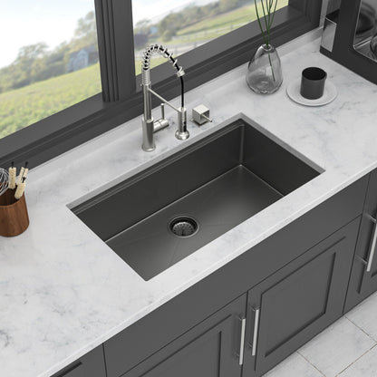 Single Bowl Workstation Sink with Stainless Steel