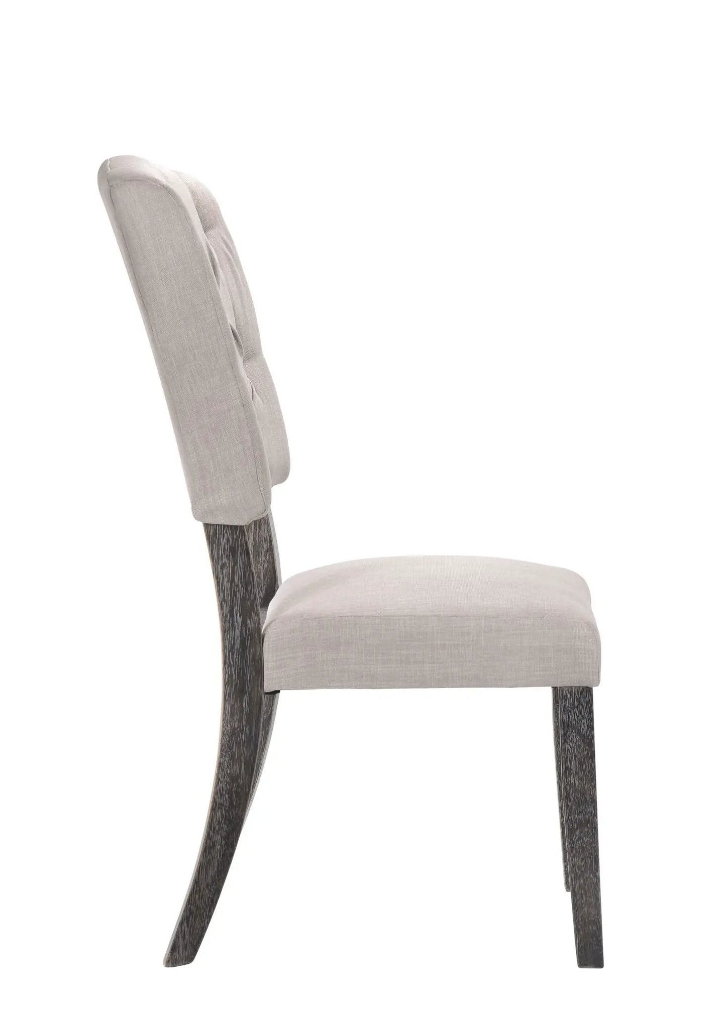 Bernard Weathered Side Chair Set of Two Dining