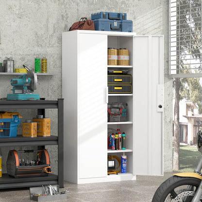 2 Door File Cabinet With Lock and Heavy Shelves