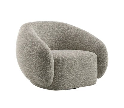 Isabel Chair Bouclé Upholstery with Swivel Base