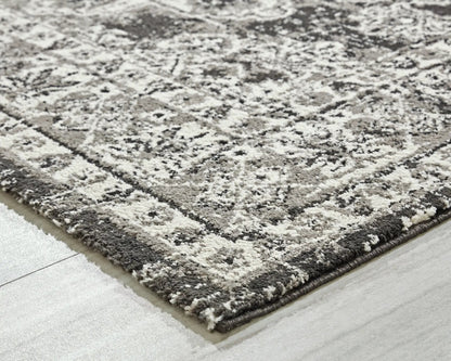 Glennisman rug grayscale shag area rug by Unique Piece Furniture on Tampa Home & Garden Store