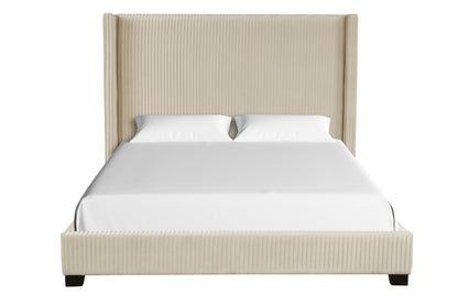 Modern Upholstered Bed And Space Saving Design