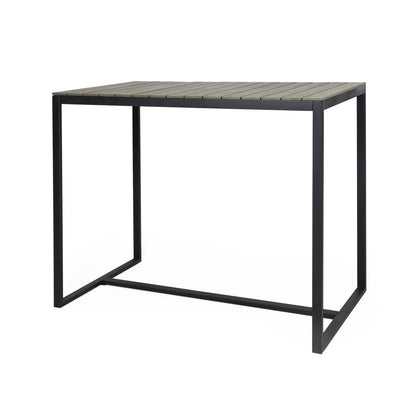 Ernesto Outdoor Acacia Bar Table for the Patio