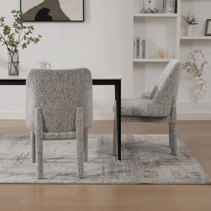 Wide Minimalist Dining Chair for Modern Homes