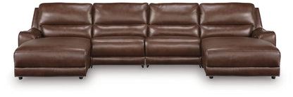DeepWakes Power Reclining Sectional with Chaise