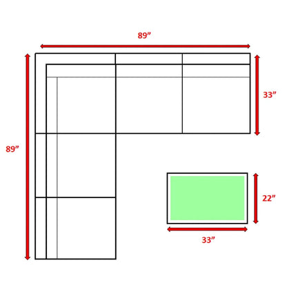 Comfortable modern patio rattan sectional set with cushions, 2-piece outdoor by HouseOfZazla on Tampa Home & Garden Store