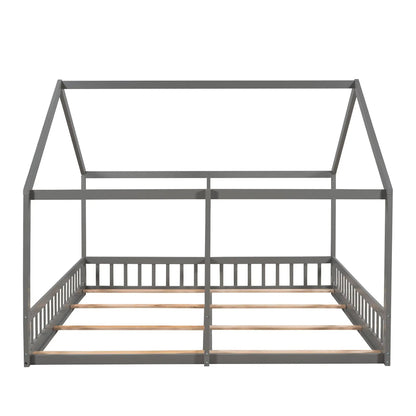 House Platform Beds For Two With Guardrails