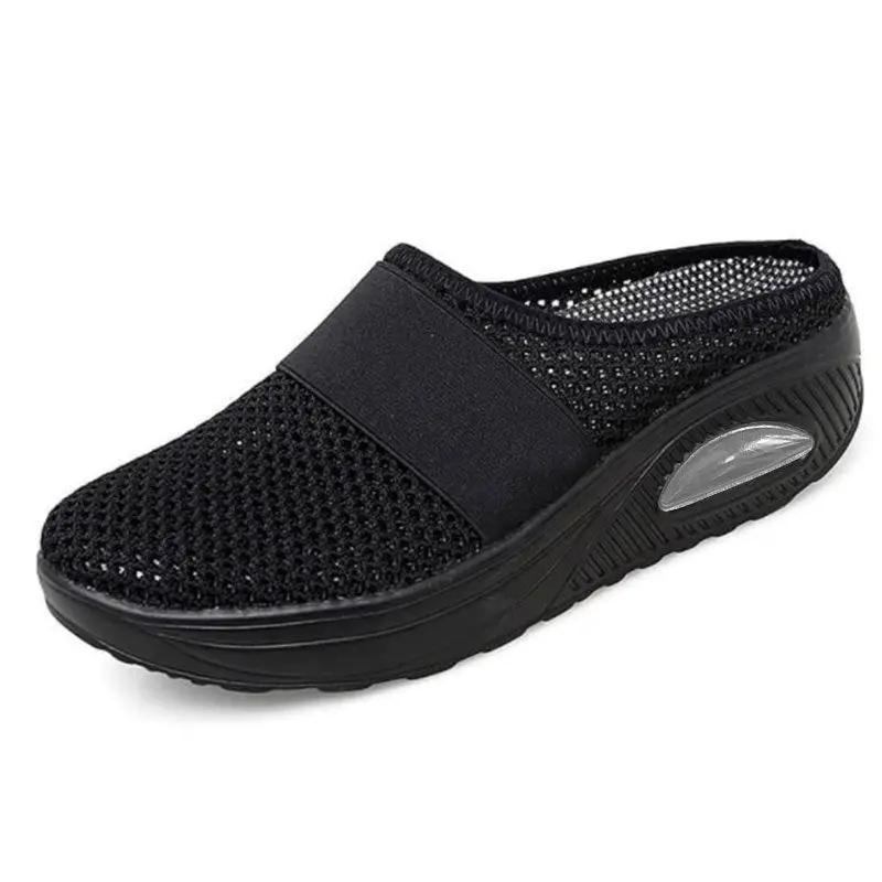 Women Platform Sandals with Thick Sole and Mesh