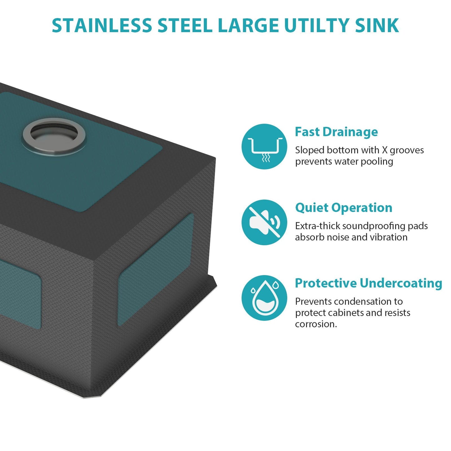 Undermount Kitchen Sink And Deep Single Bowl