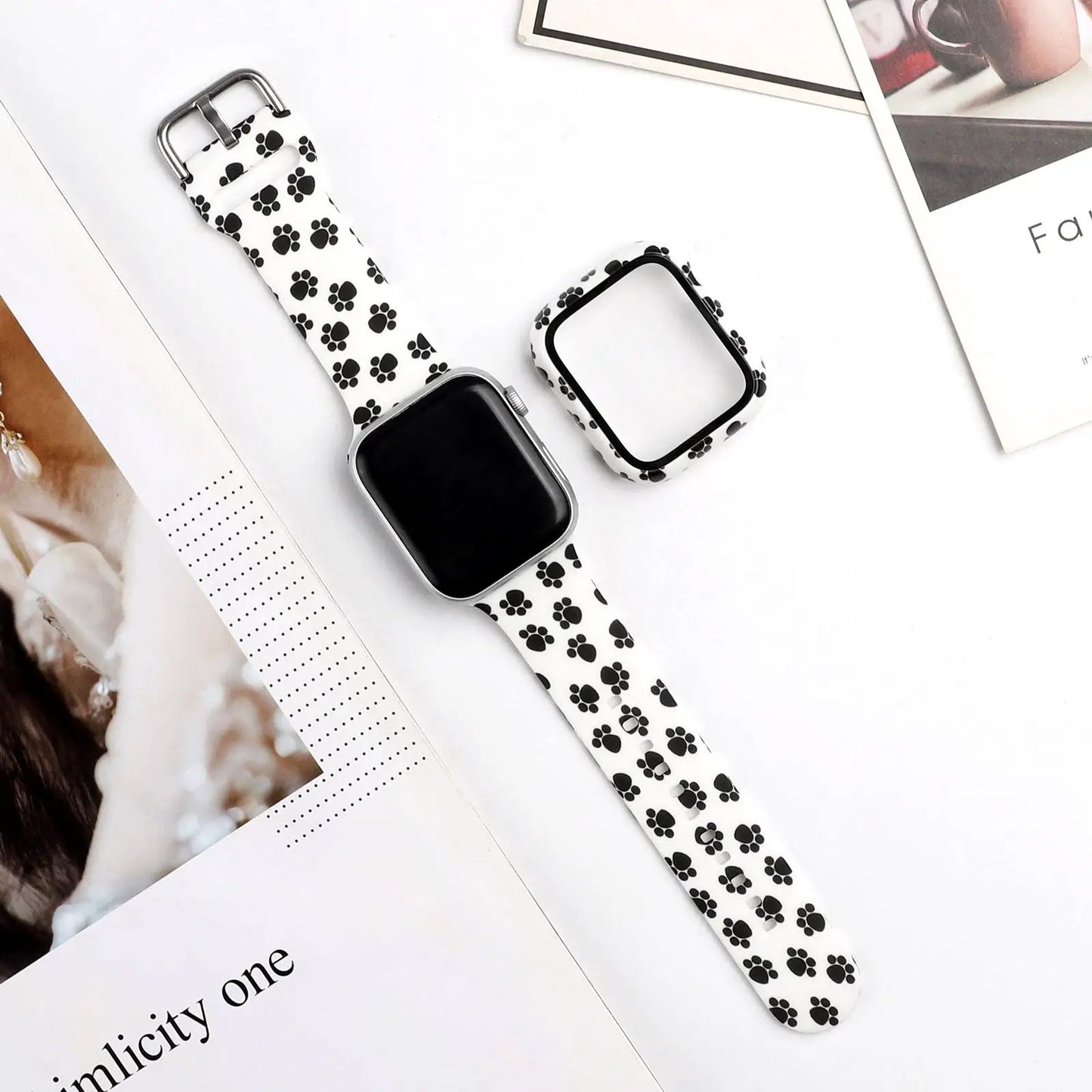 Trendy Silicone Watch Strap for Apple Watch