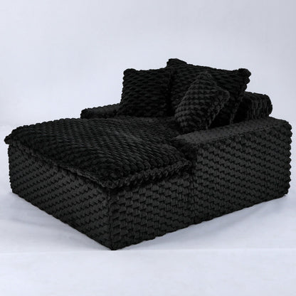 Harbor Luxury Sofa in Turtle Fleece Fabric