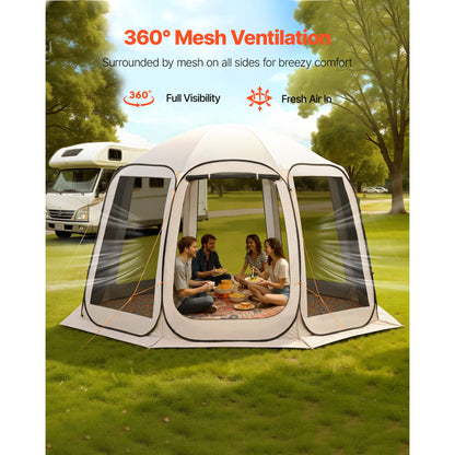 Vevor 12 X 11 Ft Mesh Screen House Tent for Patio