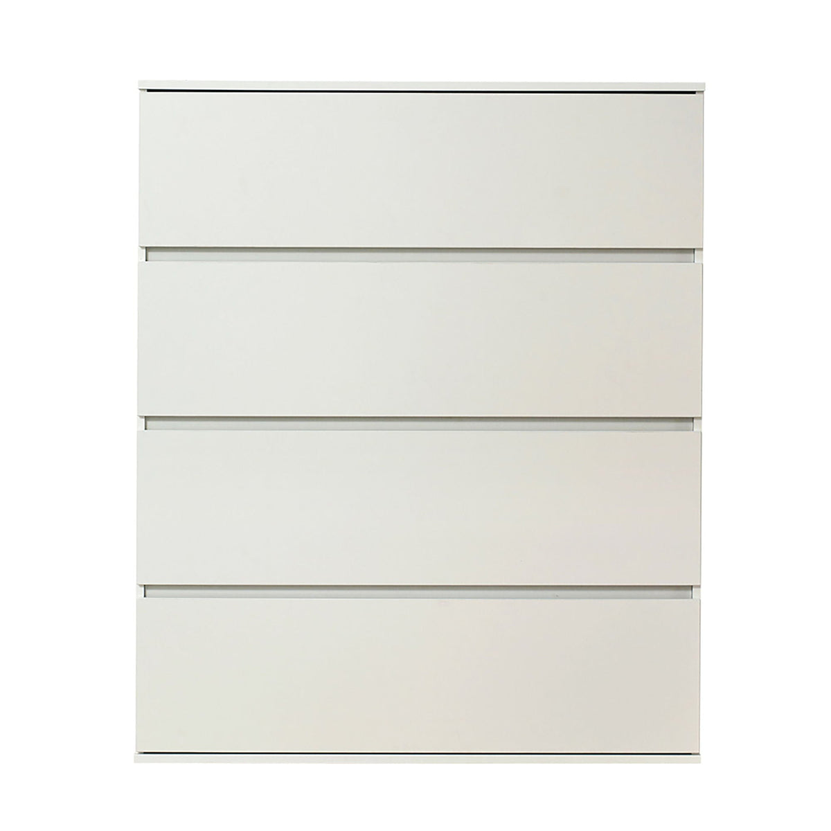 Contemporary white wood chest with soft-closing drawers by HouseOfZazla, accent chest on Tampa Home & Garden Store
