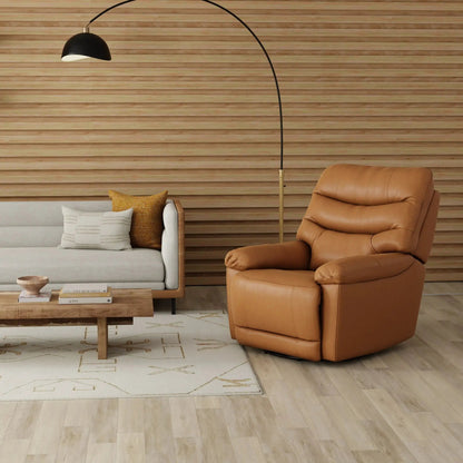 Oslo Antelope Swivel Glider Recliner Footrest