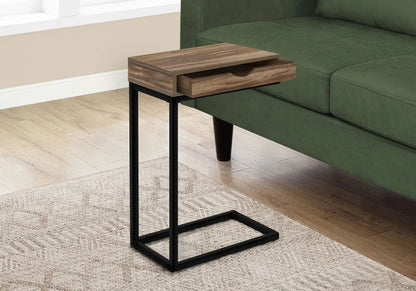 Accent Table C Shaped Contemporary Elegant Design