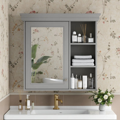 Wall Mounted Medicine Cabinet with Mirror