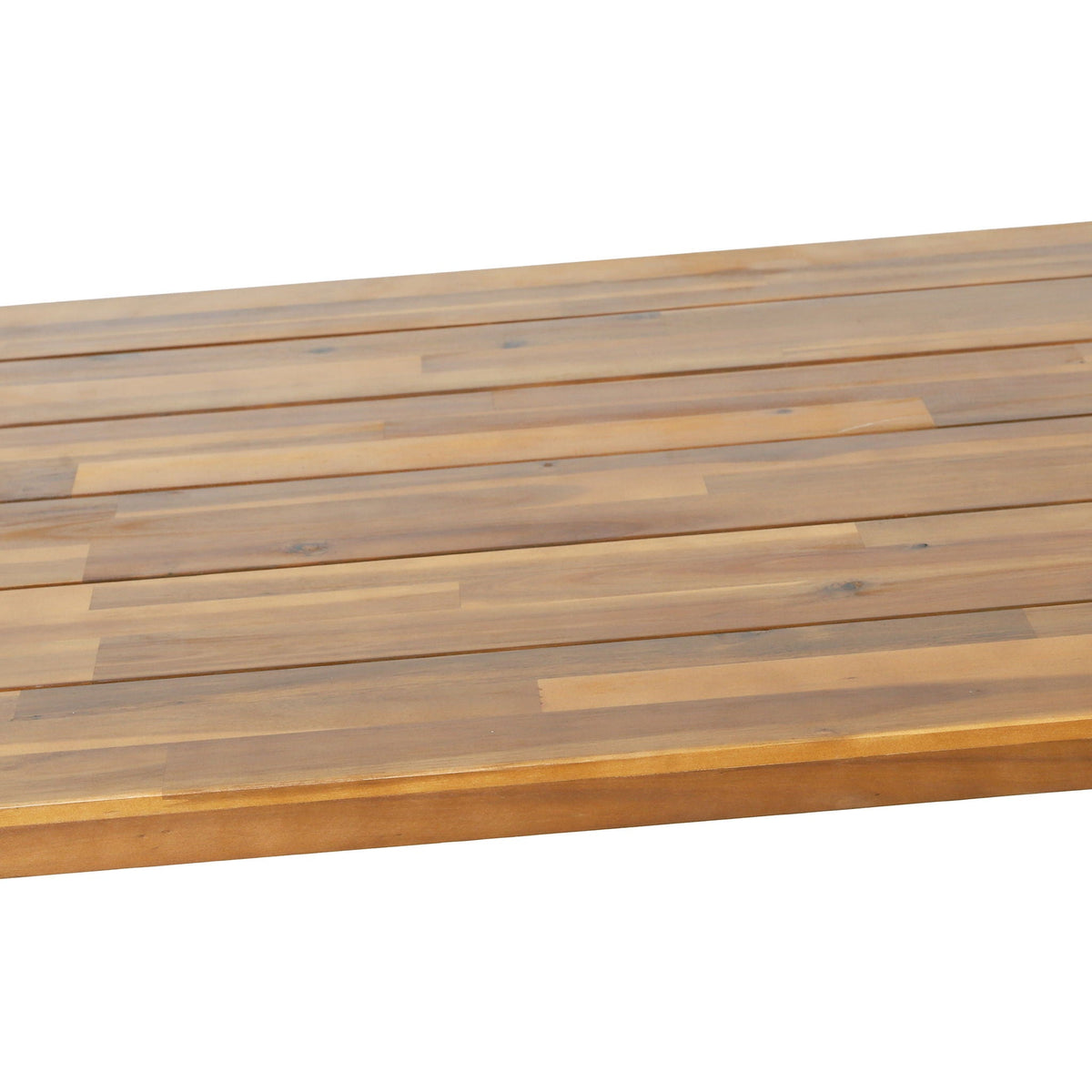 Zora dining table natural acacia wood planks in warm brown tones HouseOfZazla dining tables on Tampa Home & Garden Store