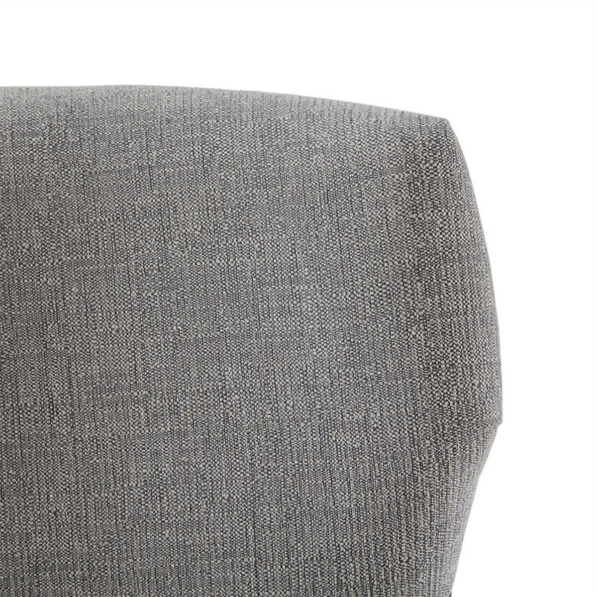 Gray Dining Side Chair Set textured woven fabric upholstery for kids furniture on Tampa Home & Garden Store