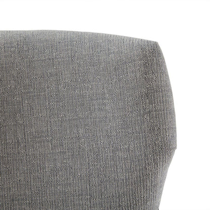 Gray Dining Side Chair Set textured woven fabric upholstery for kids furniture on Tampa Home & Garden Store