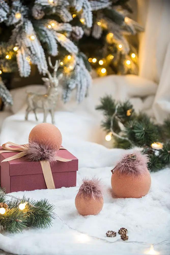 Glass Christmas Ball Ornaments for Tree Decor