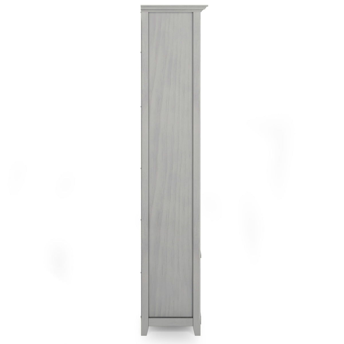 Amherst wooden bookcase with adjustable shelves, graywash finish, HouseOfZazla bookcase on Tampa Home & Garden Store