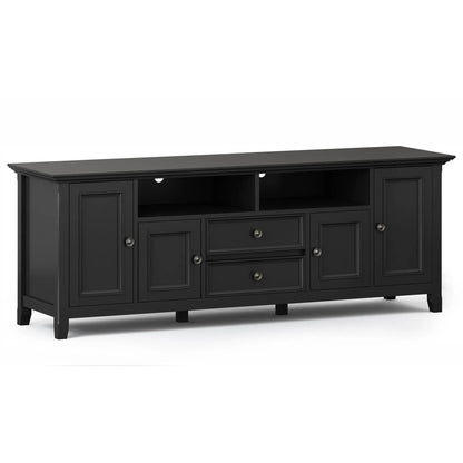 Amherst Wide TV Media Stand with Solid Wood