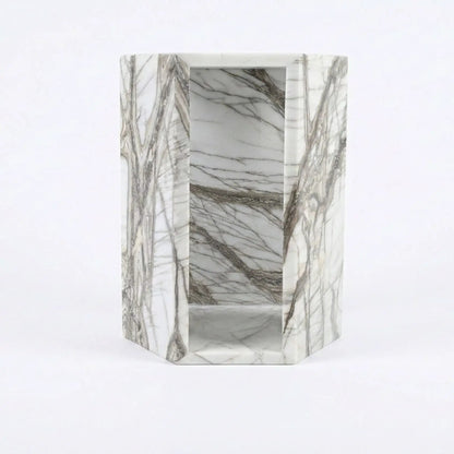 Hexagon Side Table in Modern Minimalist Style