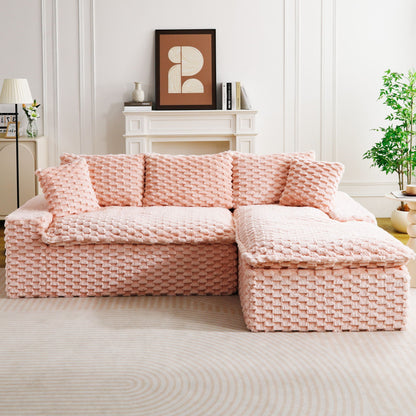 Modular Convertible Sofa and Twin Chaise Lounge