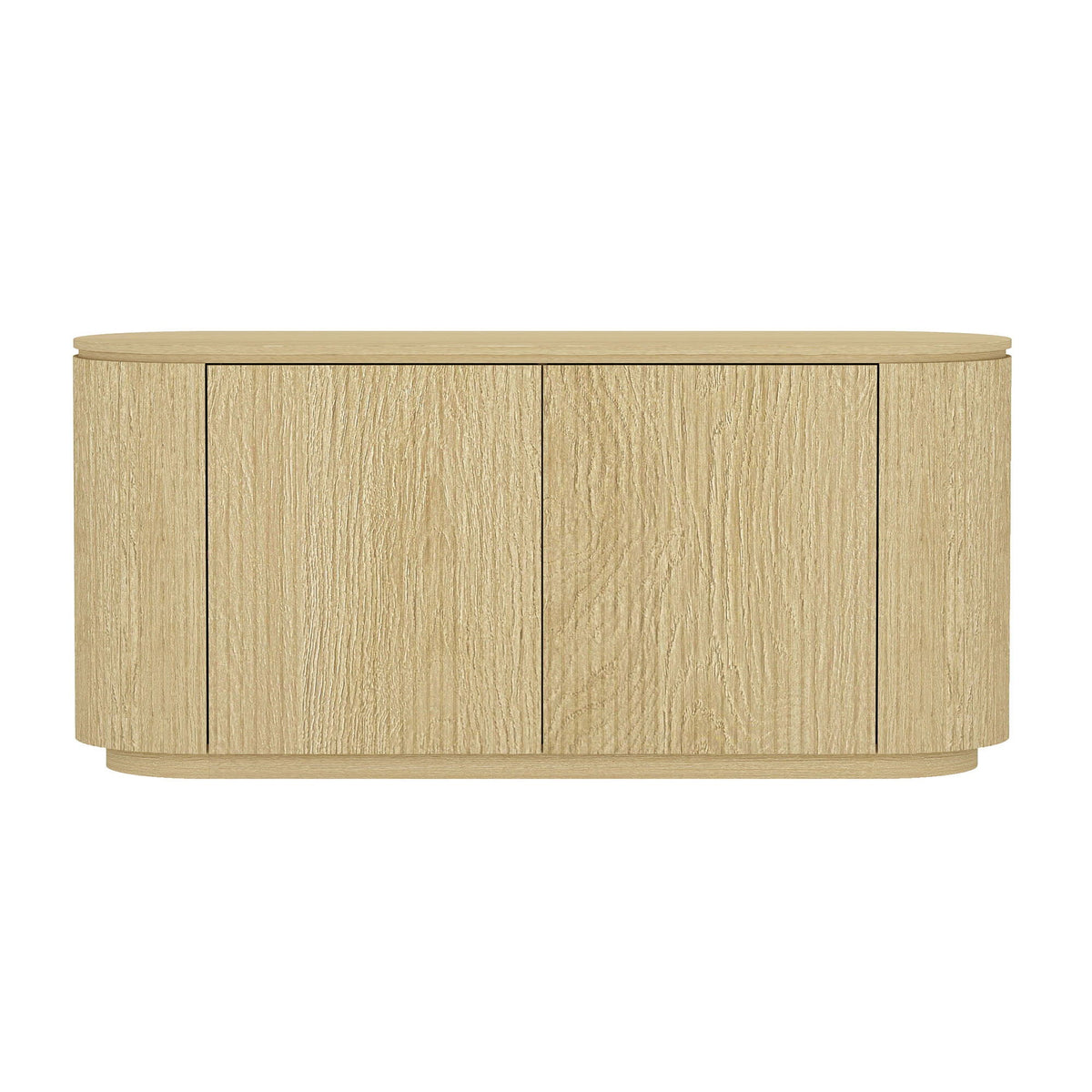 Oak sideboard 60W by HouseOfZazla, oak with adjustable shelves and handle-free doors on Tampa Home & Garden Store